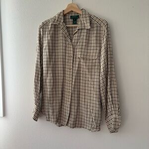 Ralph Lauren plaid button down